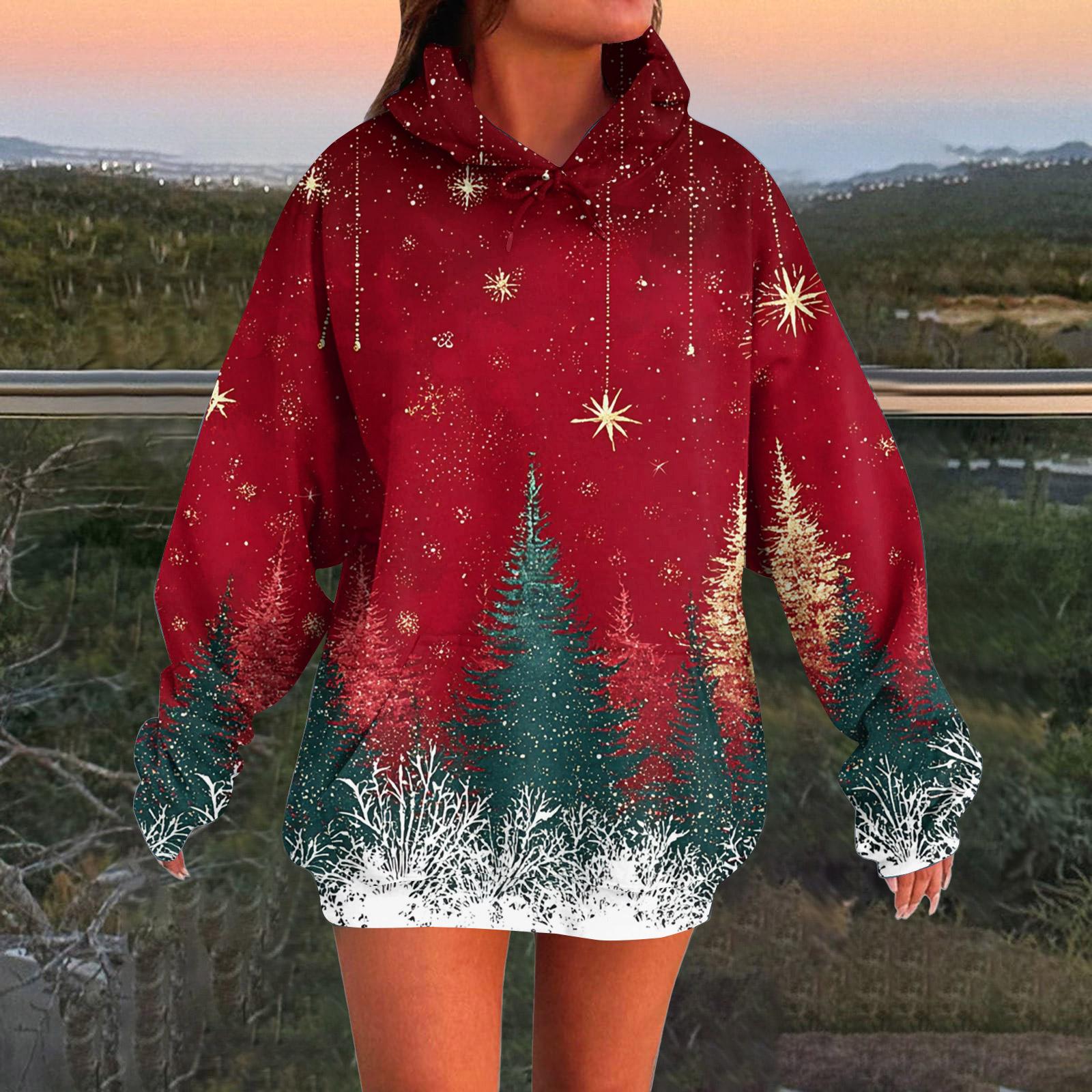 

Женские модные повседневные универсальные повседневные толстовки с круглым вырезом, топы с длинными рукавами и принтом XL