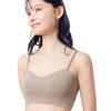 [Wing/Wacoal] Non-wired Bra, Comfortable, Creates a Beautiful Bust Silhouette, Smooth and Comfortable [Synchro Half Top] Bra Top, Available Up To 3L,