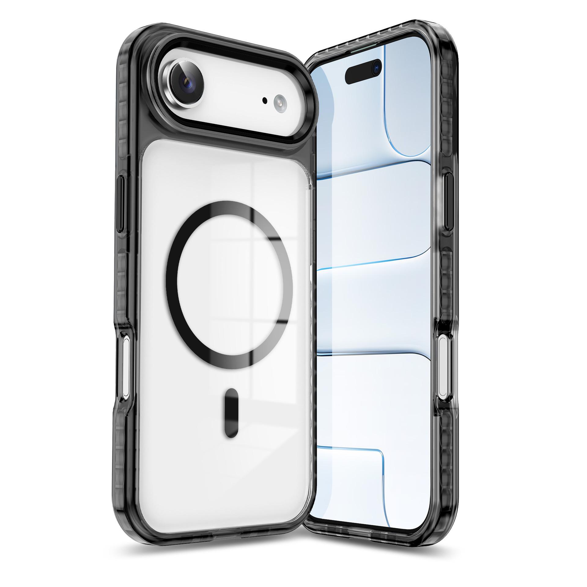 

Подушка безопасности для IPhone17Air Противоударный чехол для телефона 16 Прозрачный с защитой от пожелтения 15pro Противоударный 14 Защитный чехол For iPhone15 Pro Max