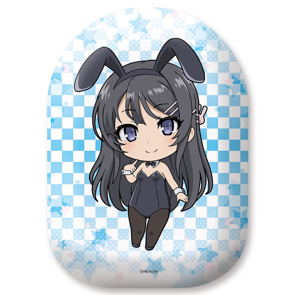 Azmaker Rascal Does Not Dream of Bunny Girl Senpai - Mai Sakurajima Cushion, Approx. 350mm, Polyester and Cotton