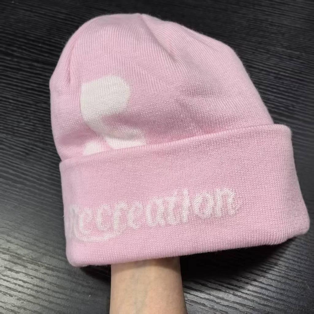 Zhao Lusi-Inspired Unisex Knitted Wool Beanie – Autumn/Winter Casual Style