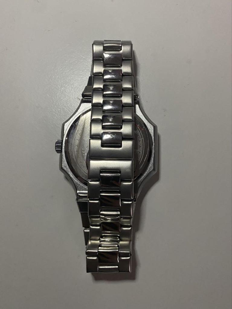 [USED] Silver Stainless Steel Square Watch
