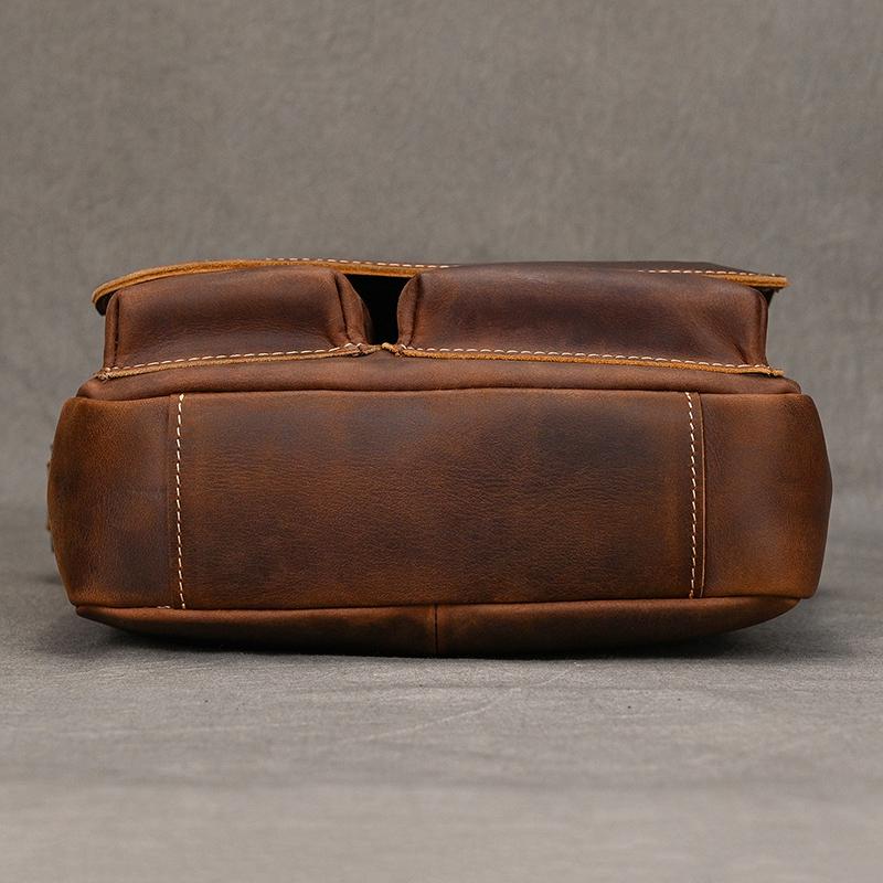 New Arrivals Genuine Leather Shoulder Bag High Quality Crossbody Bag Men Male Sling Bag Messenger Bag boys school bag male bag