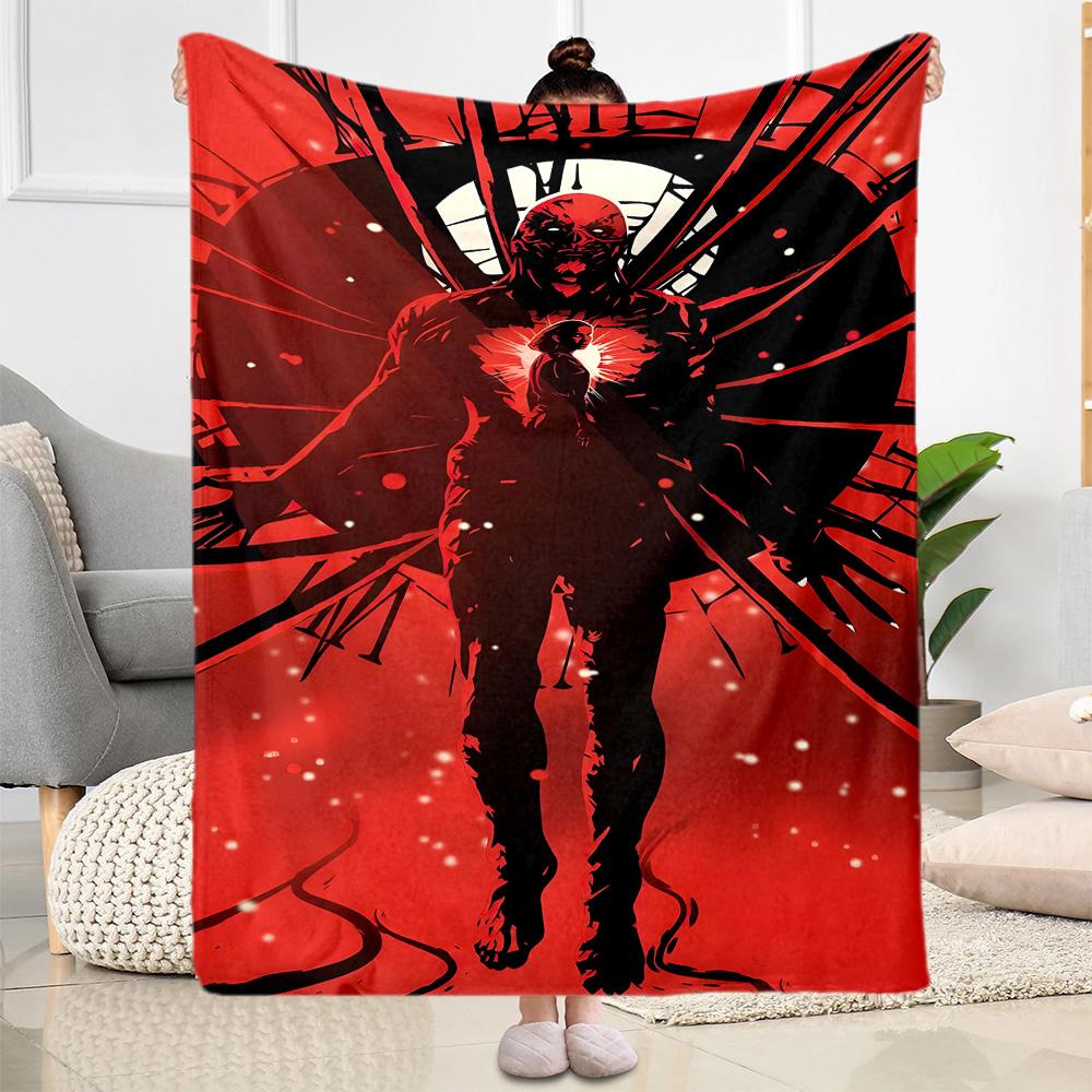 Stranger Things Blanket Suitable for sofas,travel, living rooms also a good gift for friends and family Suitable for all seasons.