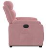 Recliner Chair with Lift Assistance Electric Pink Velvet