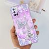For OPPO A52 Case OPPOA52 CPH2069 A 52 Flower Phone Case Fashion Transparent Silicone Soft TPU Back Cover For OPPO A72 A92 Coque