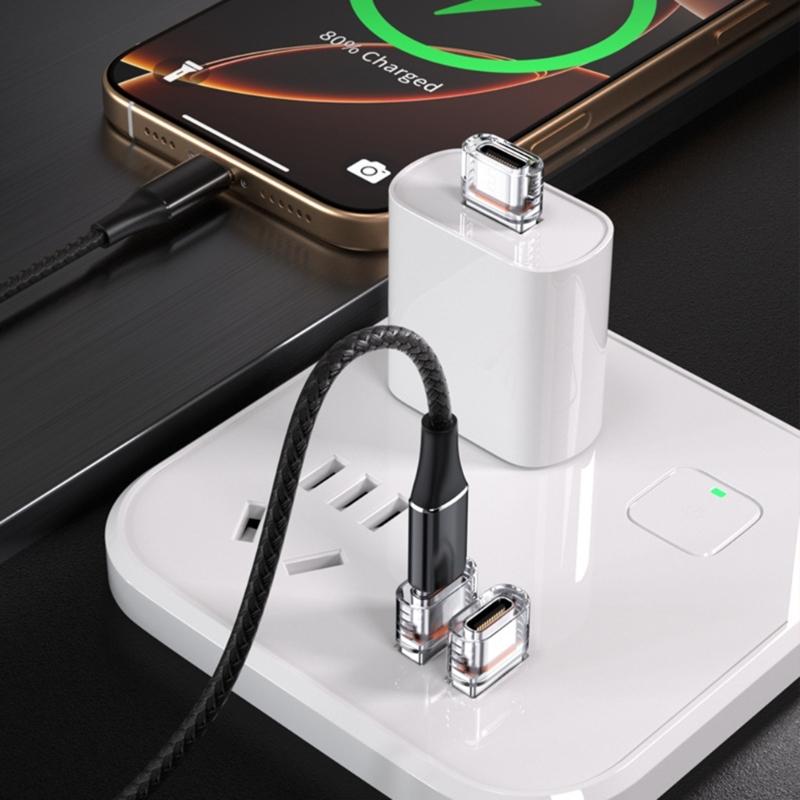 480Mbps USB to Type C Converter for Multiple Devices Fast Charging and High Speed Data Synchronization Transfer & Charge