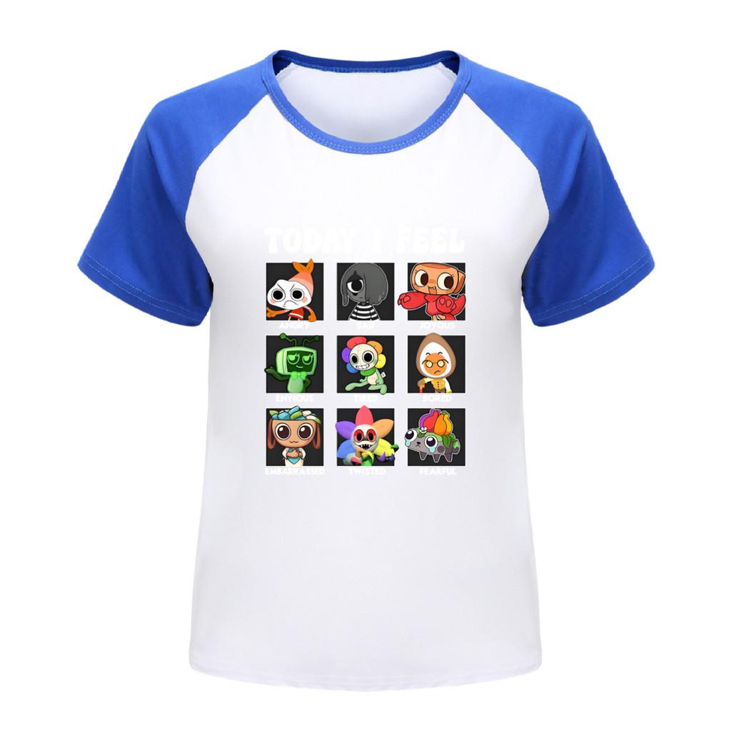 5405 Kids Dandy World Print Raglan Short Sleeves T-Shirt