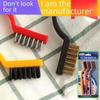 Set of 3 Japanese Kitchen Stove & Range Hood Cleaning Brushes