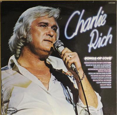 

LP Record CHARLIE RICH - Songs Of Love SHM3025 Hallmark Record UK Folk Used