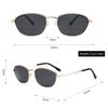 2312P Polarized Metal Round Frame Casual Sport Fashion Sunglasses