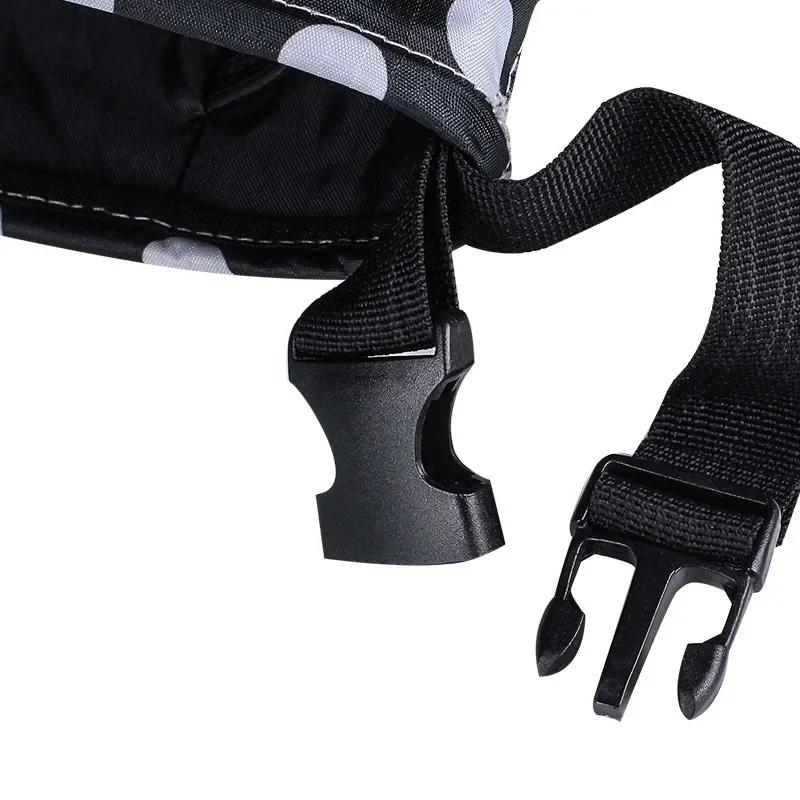 Universal Pram Saddlebag Organizer - Baby Stroller Bottle Holder & Multipurpose Pocket Mummy Essential Stroller Accessory Bag