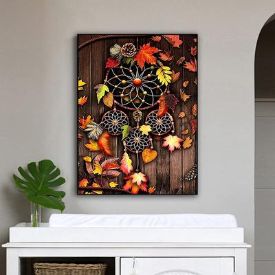 DIY Diamond Painting Beautiful Wind Chimes Cross Stitch Kit Mosaic Art Diamond Painting Full Circle/Square Diamond Home Decoration