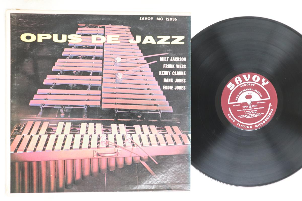 

LP Record MILT JACKSON, FRANK WESS - Opus De Jazz MG12036 SAVOY 1956 US Jazz Used