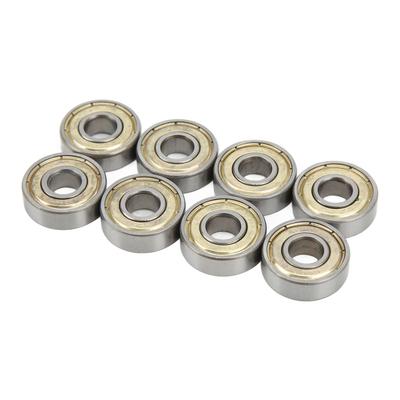 8 Stück 608ZZ Kugellager ABEC 11 Kohlenstoffstahl Gedichtete Skateboardlager 8x22x7mm für Rollschuhe Danceboards