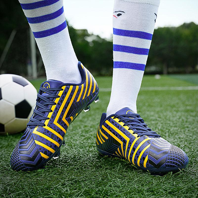 FG/AG erkek futbol kramponları gençlik kramponları antrenman ayakkabıları profesyonel futbol ayakkabıları Futsal futbol kramponları