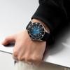 Authorized Ice Watch Men's Watch 020342 Ice Steel Deep Blue with Silicone Strap, Large