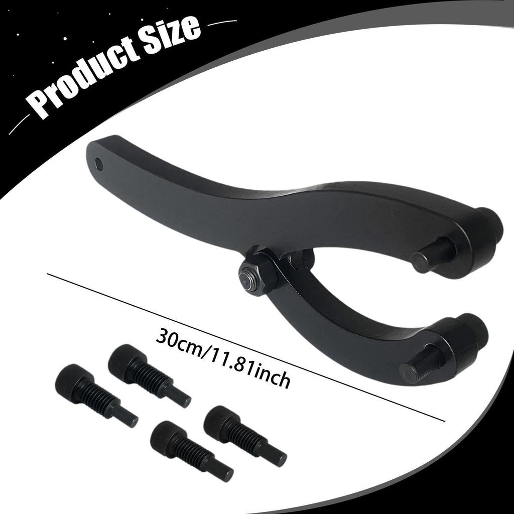 Gland Nut Wrench for Removing Hydraulic Cylinder Glands Compact Professional Effectively Loosening