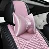 Car Headrest Cartoon Pillow – Goddess Lady Waist Cushion & Support