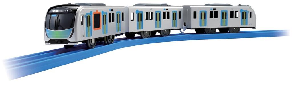 Takara Tomy Plarail Seibu Railway 40000 Series and Cross Seat (Long Car)