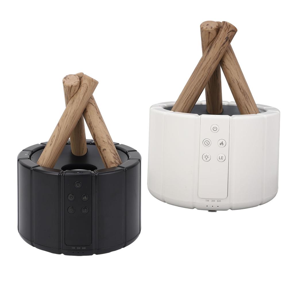 מפיץ ריח מדורה 250 מ"ל מפיץ ריח להבת מדורה חדשני מכשיר אדים מדמה מדורה לבית