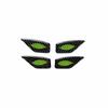 For BMW 5 Series G30 2018-2023 Real Carbon Fiber Interior Door Bowl Cover Trim