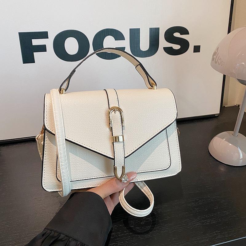 Women Minimalist Casual Small Square Crossbody Shoulder Bag For Daily Commuting