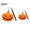 Halloween Pumpkin Lantern Lantern, Spooky Handheld Light Up Ambiance Lamp for Party Favors, Outdoor Indoor Decor Festive Lighting
