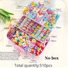 Colorful Hair Accessories Set No Hurt Hair Hair Clips Bow Hair Ties  Princess Gift Set