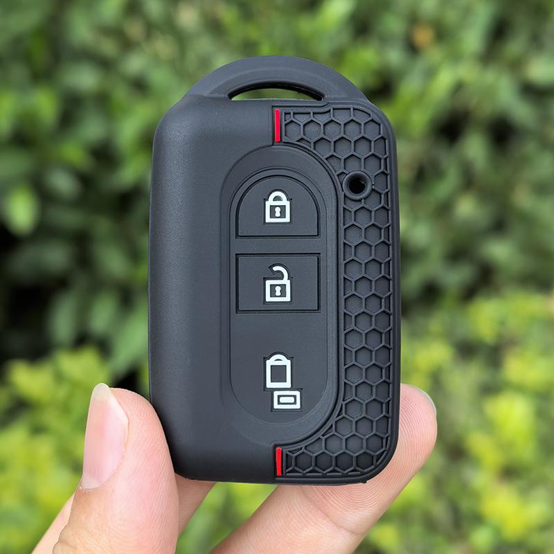 

Silica Gel Car Remote Key Fob Shell Cover Case For Nissan Micra K12 Qashqai Juke X-Trail Navara Note Tiida Pathfinder Holder чёрный