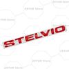 1Pc Giulietta Giulia STELVIO ABS Emblem Car Sticker Letter Badge Decal Body Rear End Trunk Decor Accessories