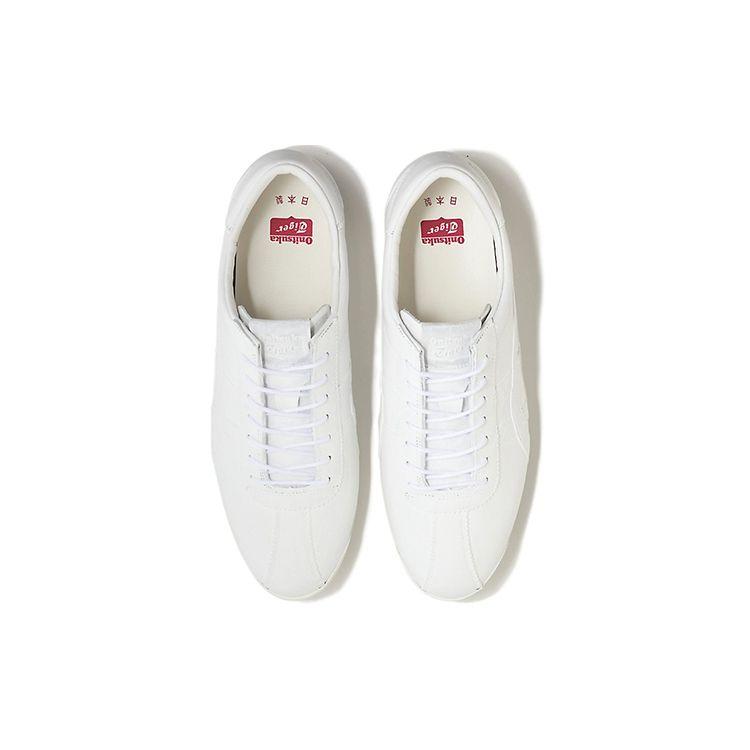 Onitsuka Tiger Corsair Deluxe Comfortable Durable Low-Top Running Shoes Men sneaker White 1181A494-100
