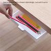 2Pcs Plastic Adhesive Under Cabinet Storage Boxes Under Desk Drawer Organizers Household Organization Tool