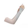 Sunscreen Sleeves for Women Outdoor Driving Summer UV Ice Silk Thin Style Riding Sunshade Color Blocking Arm Protection Ice Sleeves