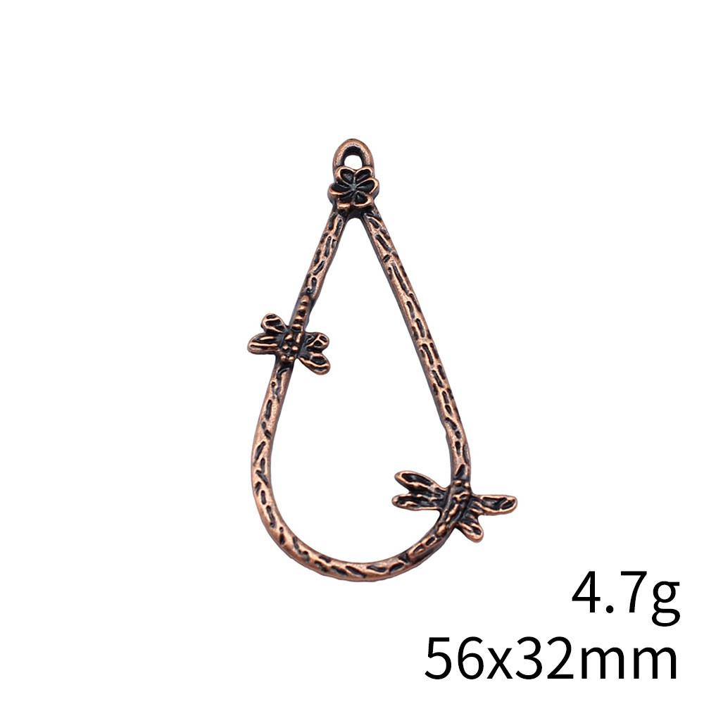 Mother's Day Charms For Bags Wave Water Drop Swirl Charms Pendant Audience Bag Pendant