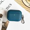 PU Leather Diamond Rhombus Pattern Earphone Case for AirPods Pro 3 & Airpods 4 ANC 3 2 1 Business Solid Color Protective Sleeve