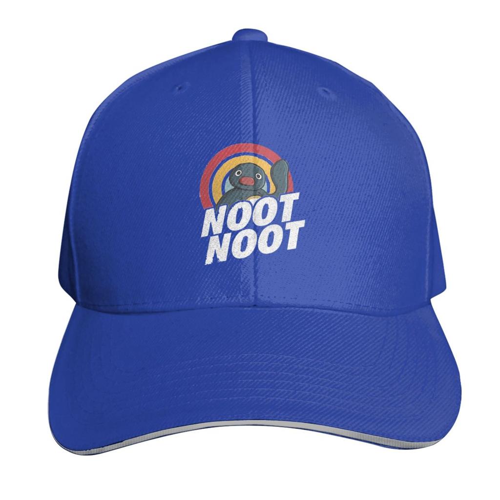 Pingu Noot Noot Logo Angery Pingu Cap Fashion Casual Baseball Caps Adjustable Hat Hip Hop Summer Unisex Baseball Hats