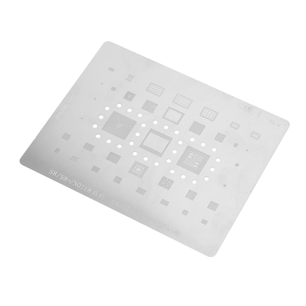 BGA Reballing Stencil Stainless Steel Tin Planting Template Accurate Positioning BGA Template for