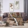 Warm Soft Blanket Camping Good Omens Throw Blanket Flannel Bedspread For Bedroom Fashion Sofa Bed Cover