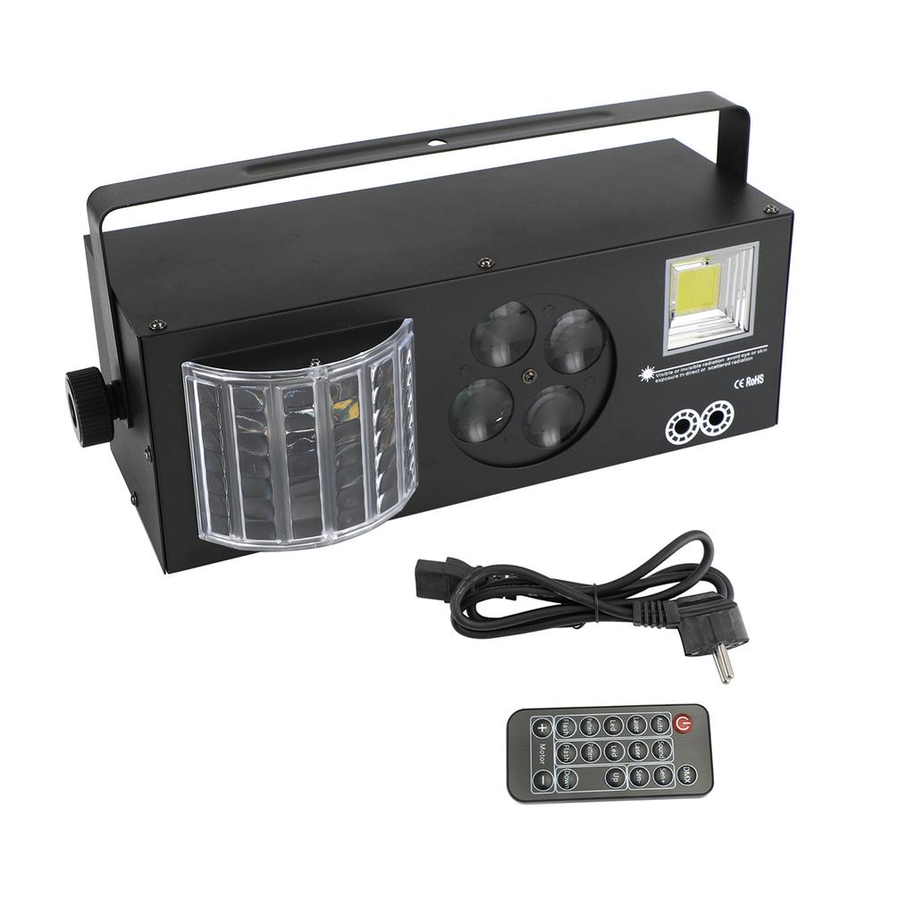 4In1 80W RGBW Pattern Strobe Lights LED DMX DJ Disco Party Stage Light+Remote