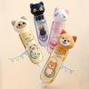 1/4pcs Cute Animal Press Type Glue Tape Cartoon Design Mini Portable Sized 5mm*6m Pen Shape DIY Paper Work Art