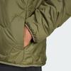Adidas Nuganic Insulated Sports Casual Cotton Jacket Men Jacket Rock-Olive-Green JD1095
