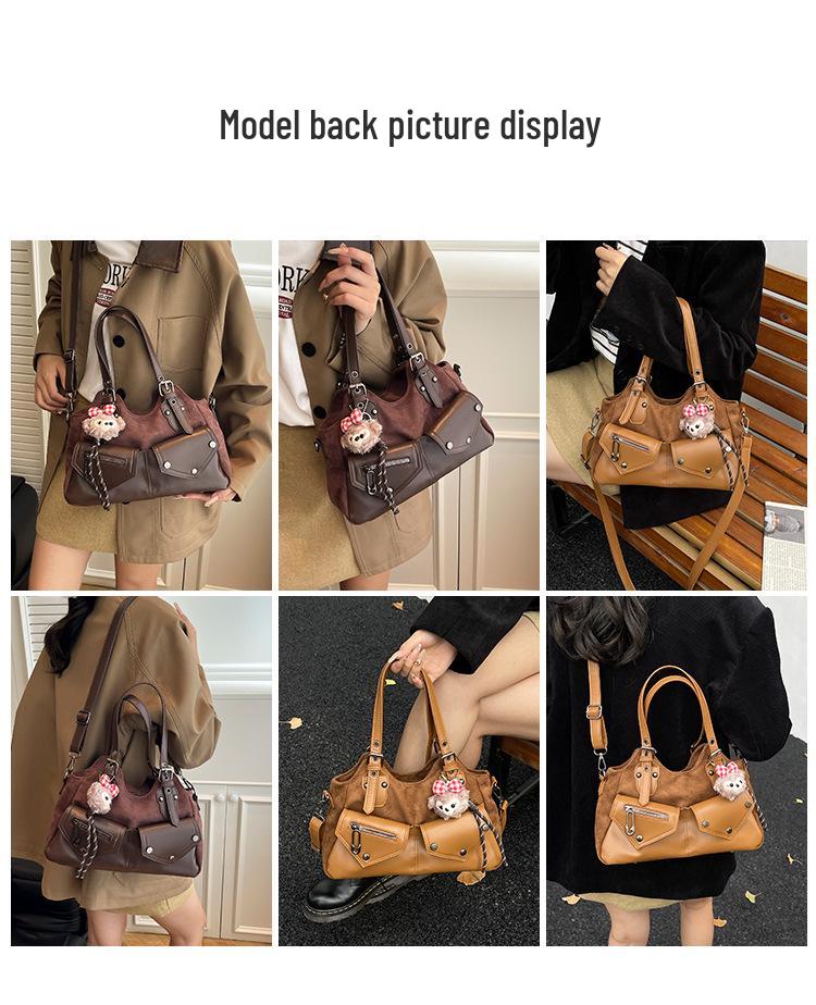 Exquisite Women's Fashion Versatile Shoulder Crossbody Bag - High-End Casual Commuter for Autumn/Winter 2025