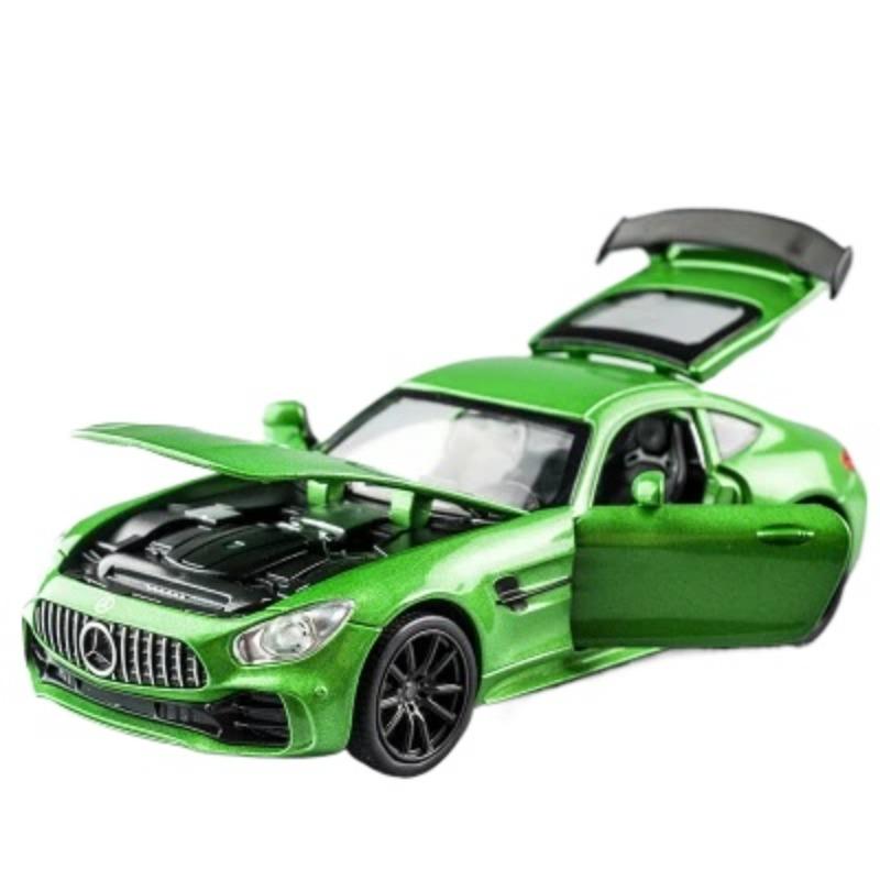 1/32 BENZ AMG GTR Car Model GT Metal Alloy Diecast Car Model Super Car Diecasts & Toy Vehicles Pull Back Car Toys for Children