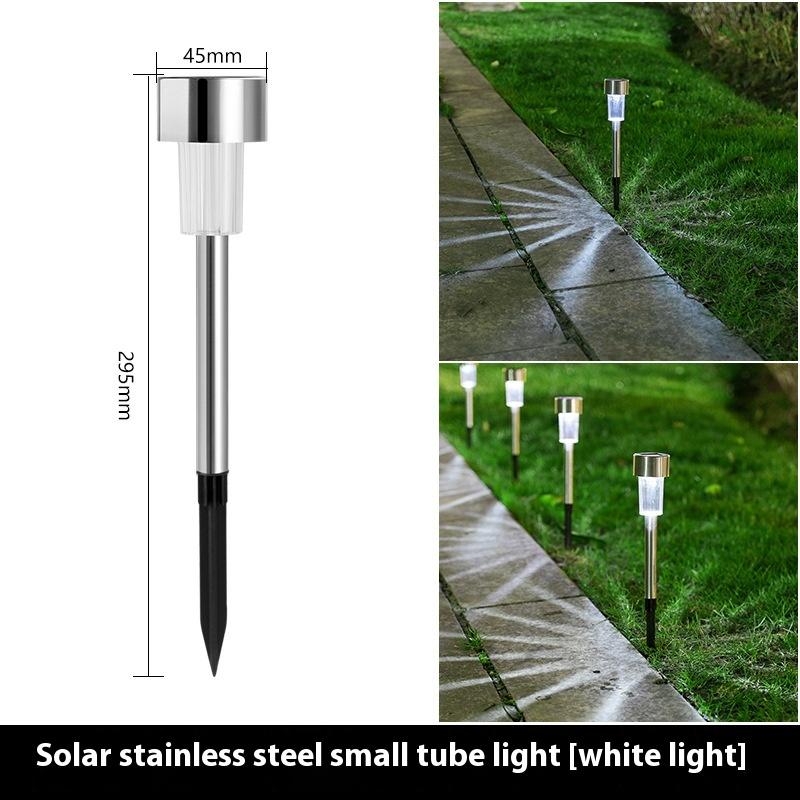 Solar Lawn Light Outdoor Waterproof Courtyard Light and Shadow Light Garden Villa Layout Rural Small Yard Decorative Floor Light