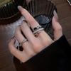 Two-Piece Set Of Light Luxury Niche Design Sense Opening High-End Sense Ring Women'S Fashion Personality Exquisite Index Finger Ring