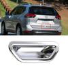 For 2014- Nissan Rogue X-Trail Chrome Rear Trunk Door Bowl Handle Cover Trim