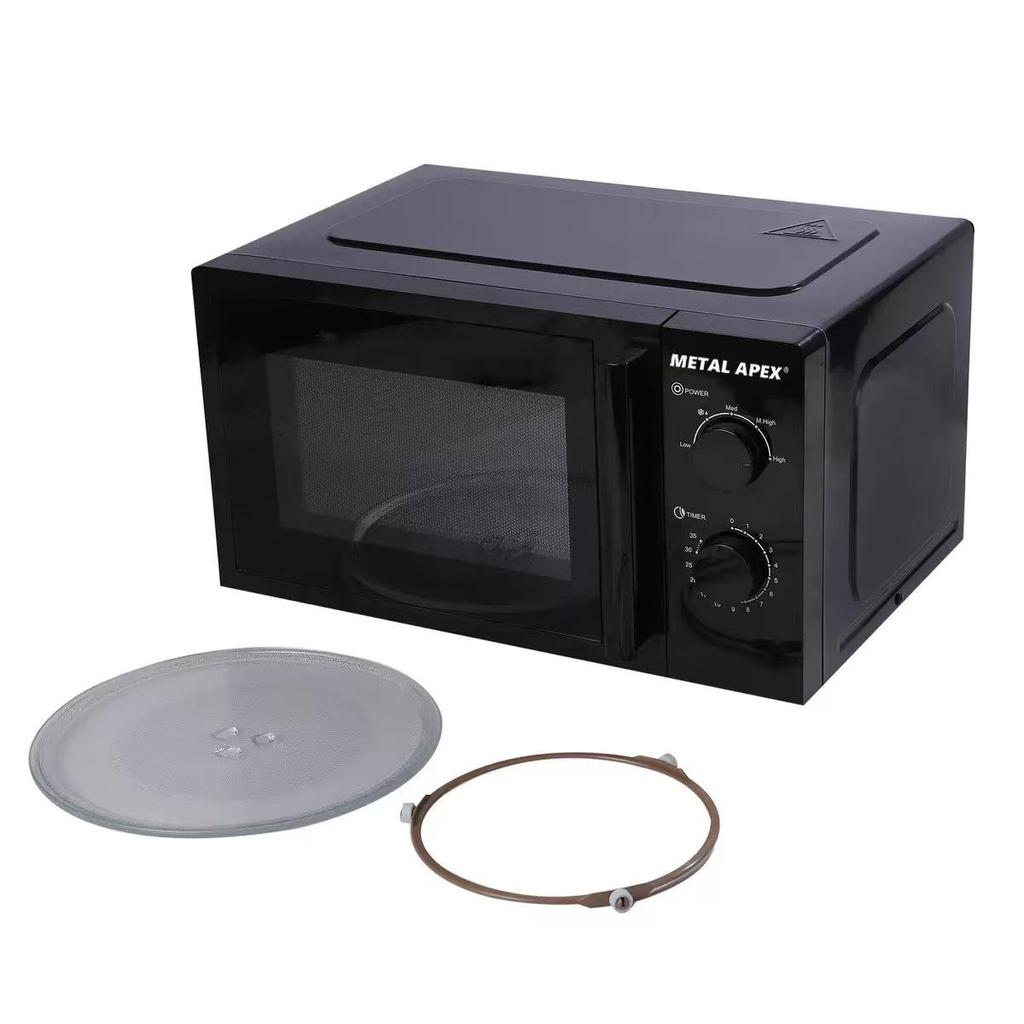 20L/25L Multi-functional Home Microwave Oven with Turntable and Mechanical Knob