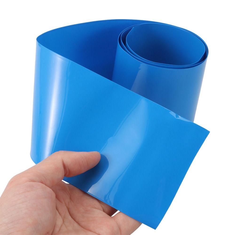 1Meter/Pack Li-ion Wrap Heat Shrink Tube PVC Tape Sleeves New Shrinkable Film