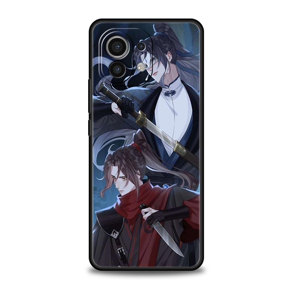 Phone Case For Xiaomi Mi 14 13 12 11 Lite 13T 12T 11x 11T 10T Pro 9T Note 10 Lite Cover Comic Man Erha and His White Cat Master